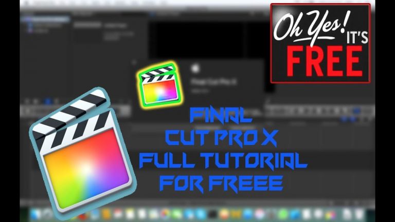 Final cut pro x 2018 free download for mac